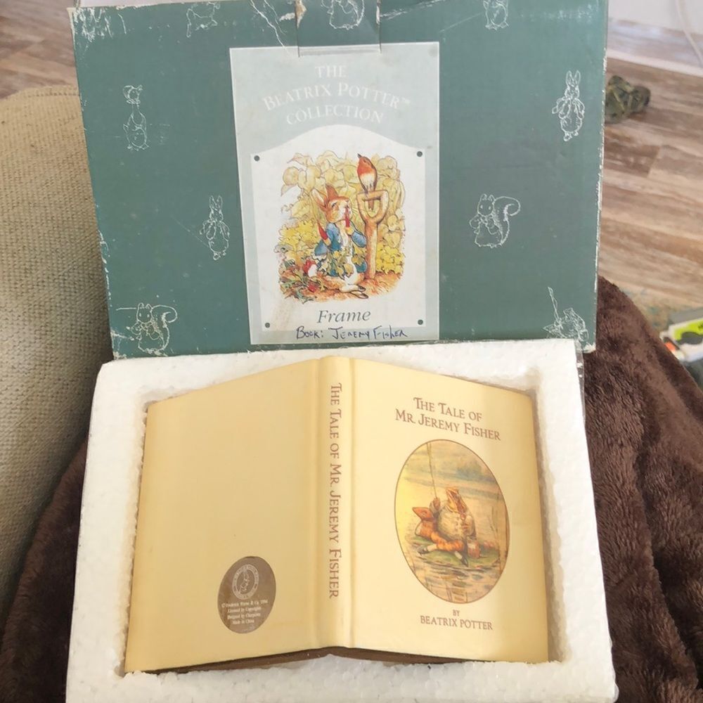 Beatrix Potter "The Tale Of Mr. Jeremy Fisher"
